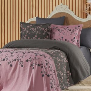 Afrodit 6 Parça Pike Takımı Pembe Antrasit