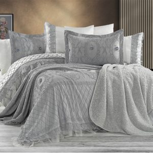 Açelya 11 Parça Dantelli Gelin Seti - Evelina