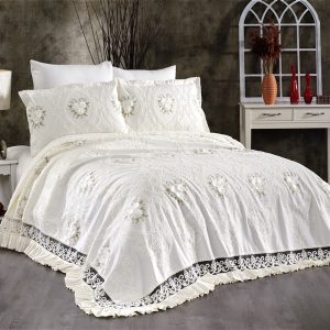 Batik Pike Takımı 6 Parça Krem