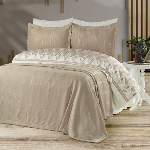 Helena Pike Takımı 7 Parça Bej