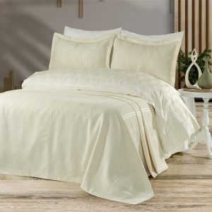 Helena Pike Takımı 7 Parça Krem