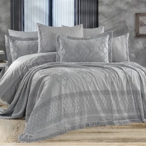 Lora Pike Takımı 9 Parça Gri