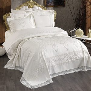 Lora Pike Takımı 9 Parça Krem