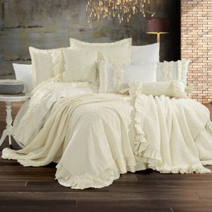 Venedik Gelin Seti 12 Parça Krem