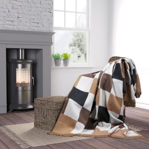 Evelina Çift Kişilik Akrilik Battaniye