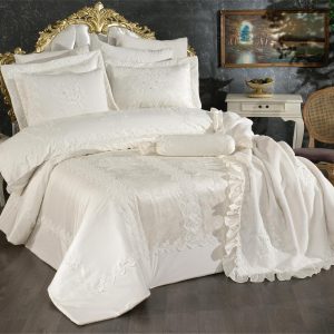 Açelya 11 Parça Dantelli Gelin Seti